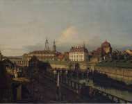 Bellotto Bernardo Old Fortifications of Dresden - Hermitage